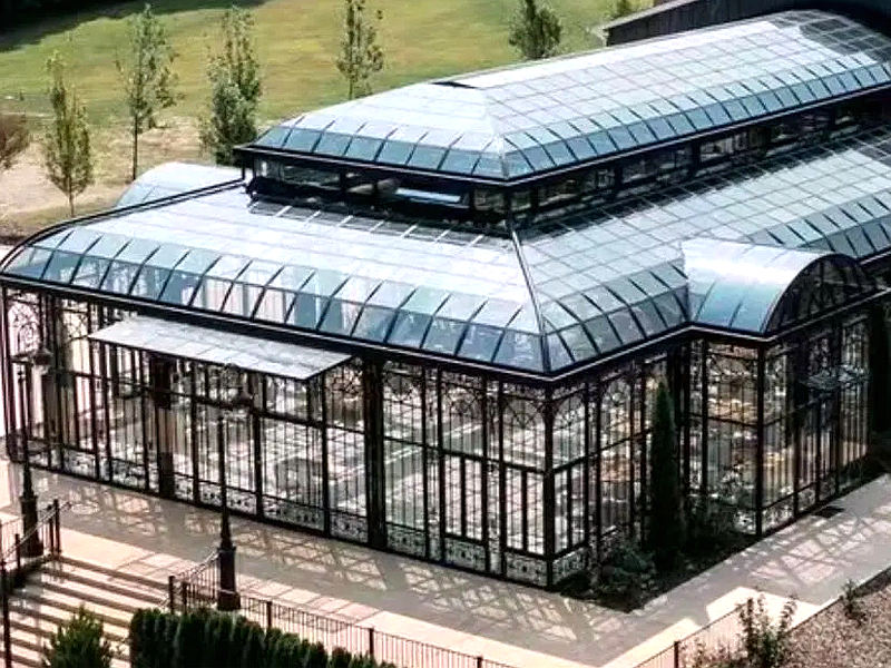 greenhouse wedding venue, Greenhouse Wedding in a Steel & Glass Structure, greenhouse for special event,Modern greenhouse wedding venue YSGH-158